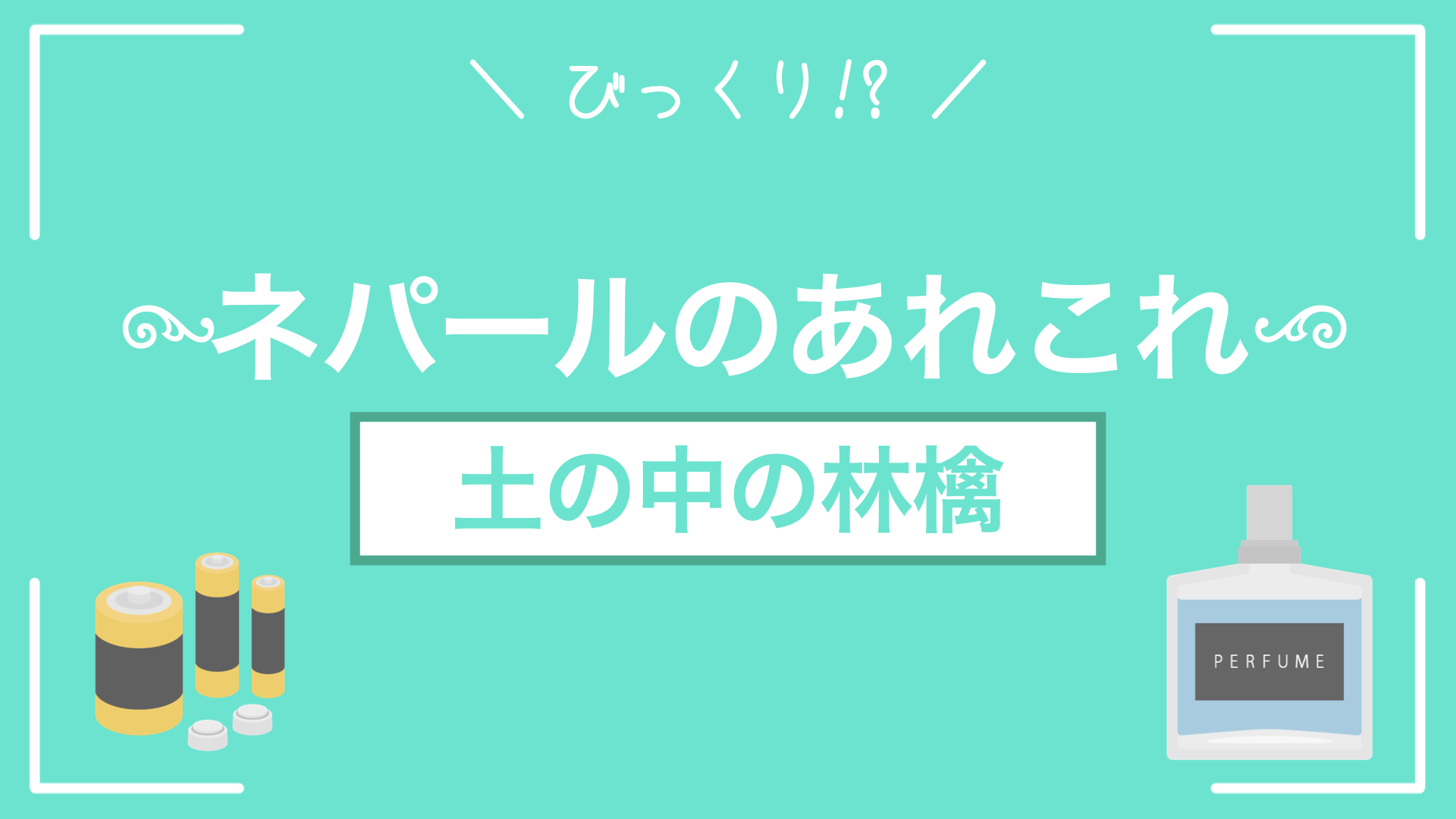 ネパールにあるあれこれ【土の中の林檎】