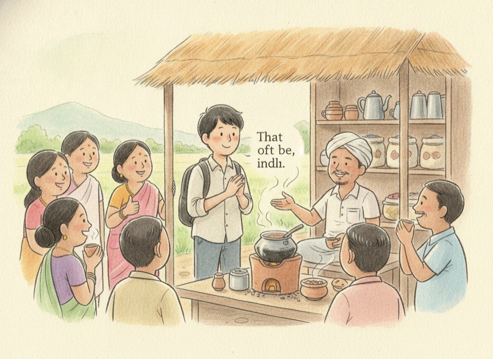 【ヒンディー語】はい、少し話せます。|हाँ, मैं थोड़ा बोल सकता हूँ।