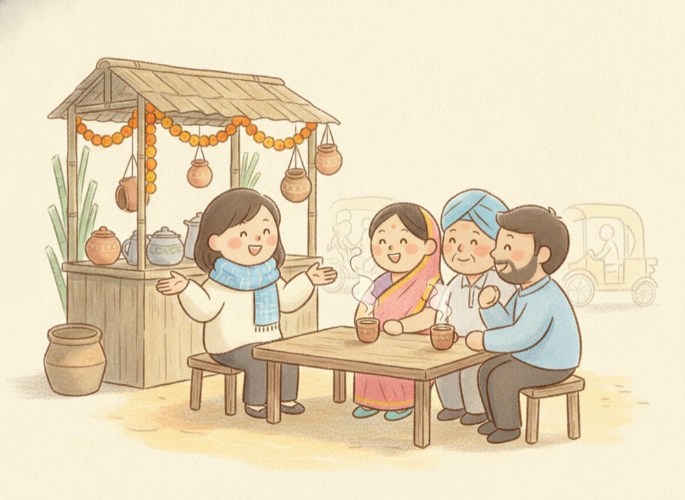 【ヒンディー語】昨日デリーへ行きました。|मैं कल दिल्ली गया।